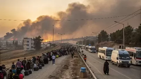 Thousands Evacuate Due to Wildfires in Turkey as Europe Experiences an Early Heatwave